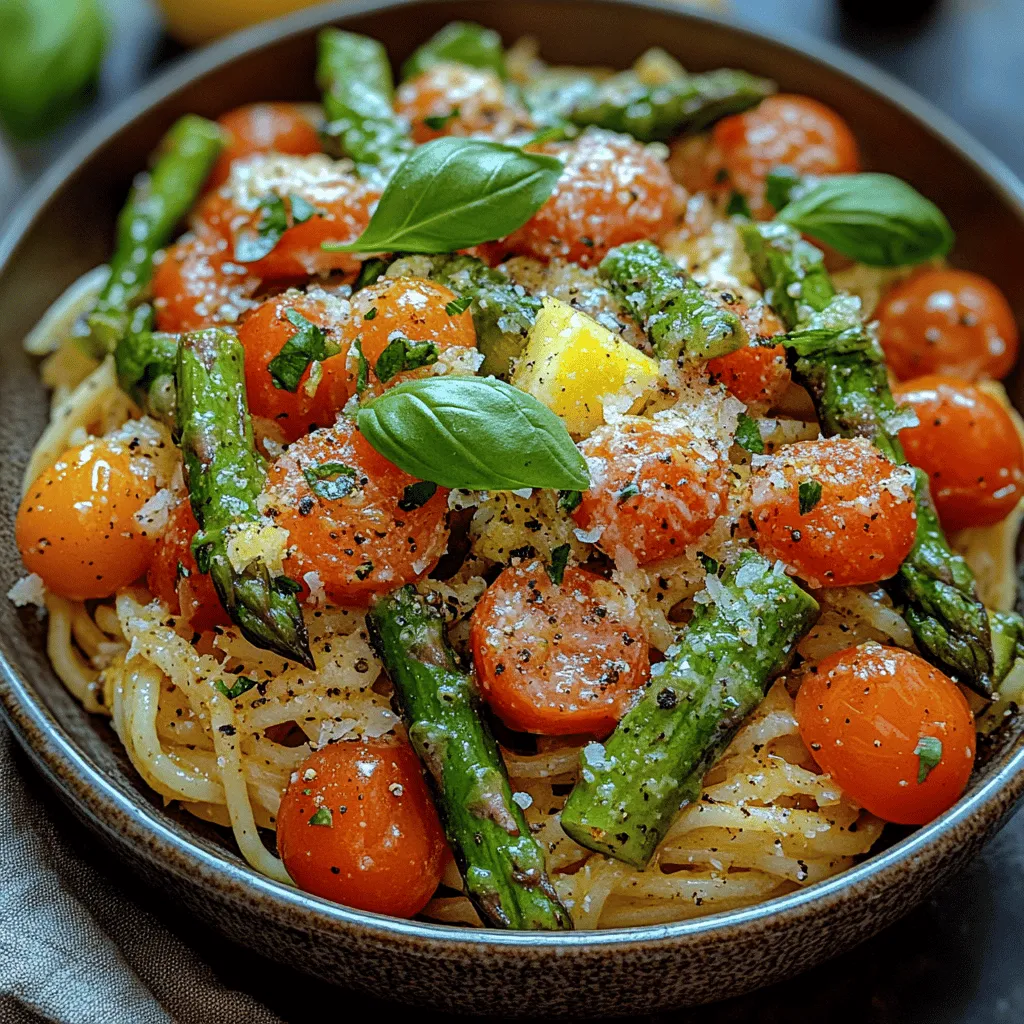 As the days become longer and the air turns warmer, spring brings a renewed sense of freshness—especially in our kitchens. One dish that perfectly encapsulates this vibrant season is the Asparagus and Lemon Pasta. This delightful recipe combines the tender crunch of asparagus with the zesty brightness of lemon, creating a dish that is as refreshing as it is satisfying. Whether you're hosting a spring gathering or simply looking for a quick weeknight dinner, this pasta dish embodies the essence of spring cuisine.