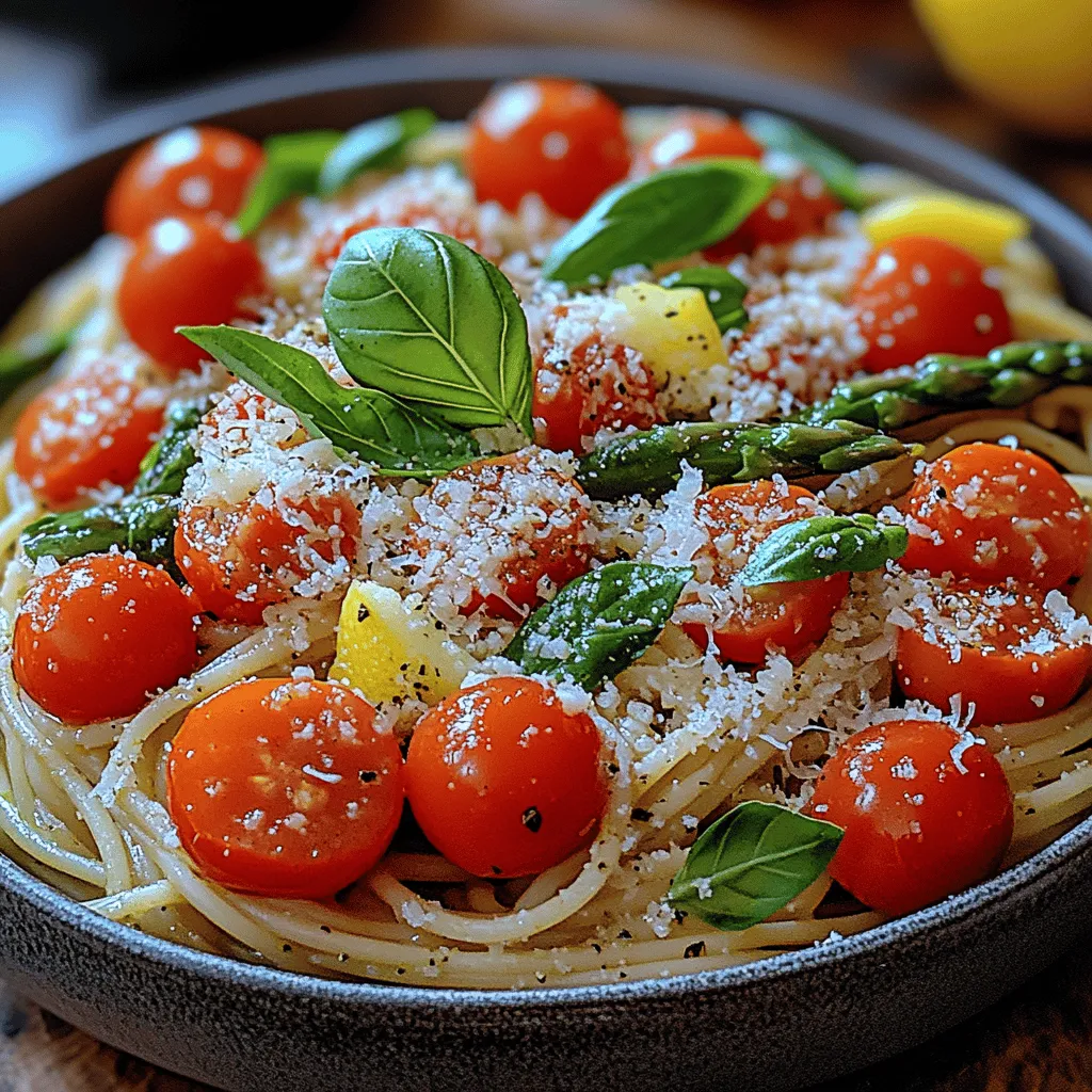 As the days become longer and the air turns warmer, spring brings a renewed sense of freshness—especially in our kitchens. One dish that perfectly encapsulates this vibrant season is the Asparagus and Lemon Pasta. This delightful recipe combines the tender crunch of asparagus with the zesty brightness of lemon, creating a dish that is as refreshing as it is satisfying. Whether you're hosting a spring gathering or simply looking for a quick weeknight dinner, this pasta dish embodies the essence of spring cuisine.