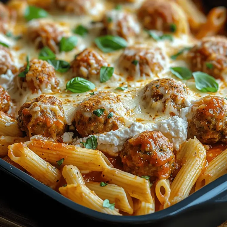 As the days grow shorter and temperatures drop, nothing quite warms the soul like a hearty casserole. The Cozy Comfort Dump and Bake Meatball Casserole is the epitome of comfort food, combining tender meatballs, creamy cheese, and al dente pasta, all enveloped in a rich marinara sauce. This dish is not only delicious but also incredibly easy to prepare, making it perfect for busy weeknights or cozy family gatherings.
