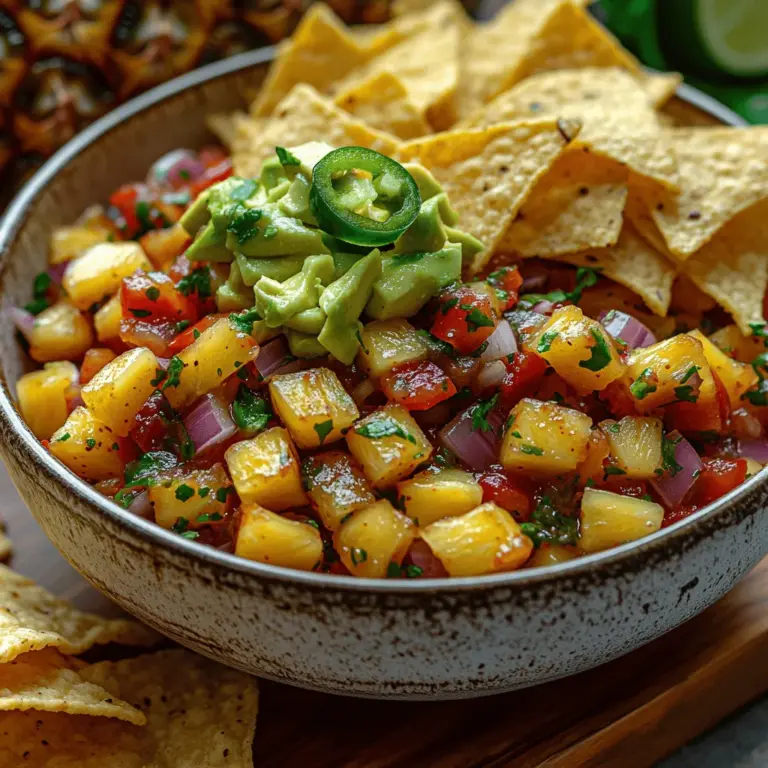 If you're looking to brighten up your meals with a burst of fresh flavor, look no further than tropical pineapple salsa. This vibrant and zesty dish not only adds a tropical flair to your table but also serves as a perfect accompaniment to grilled meats, tacos, or simply enjoyed with crispy tortilla chips. What makes this salsa truly special is its reliance on fresh, high-quality ingredients that harmonize beautifully, creating an explosion of flavor in every bite.