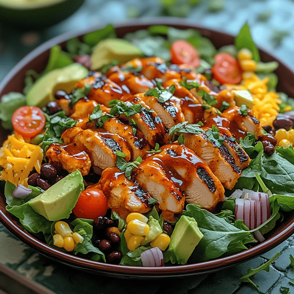 When it comes to summer dining, nothing tantalizes the taste buds quite like a Smoky BBQ Chicken Salad with Ranch Drizzle. This vibrant dish combines the smoky flavors of grilled chicken, the crunch of fresh vegetables, and the creaminess of ranch dressing, creating a culinary experience that is both satisfying and refreshing. As we delve into this recipe, you'll discover how each ingredient contributes to a harmonious balance of flavors and textures that make this salad a feast for both the eyes and the palate.
