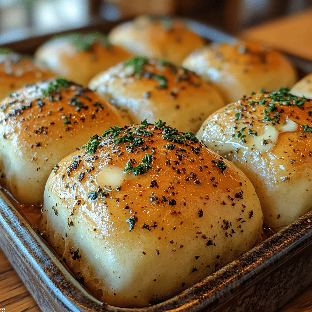 Homemade dinner rolls have a special place in the hearts and kitchens of many, transforming any meal into a comforting experience. The soft, fluffy texture paired with a golden-brown crust can turn an ordinary dinner into an extraordinary feast. Among the myriad of flavors that can enhance these rolls, garlic-infused herb butter stands out as a delightful choice, adding a rich, savory depth that elevates the simple bread to new heights. As the aroma wafts through your kitchen, it’s hard not to feel the joy that comes from baking—an act both satisfying and heartwarming. Sharing these homemade rolls with family and friends not only nourishes but also creates lasting memories around the dinner table.