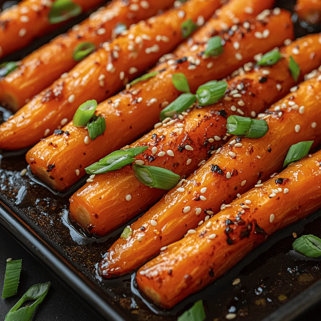 Are you in search of a side dish that’s both simple and bursting with flavor? Look no further than Spicy Sweet Sriracha Honey Carrots. This delightful recipe combines the natural sweetness of carrots with the heat of Sriracha, creating a perfect balance between sweet and spicy that will elevate any meal. Whether you're serving it at a family dinner or bringing it to a potluck, these carrots are sure to impress and leave your guests craving more.