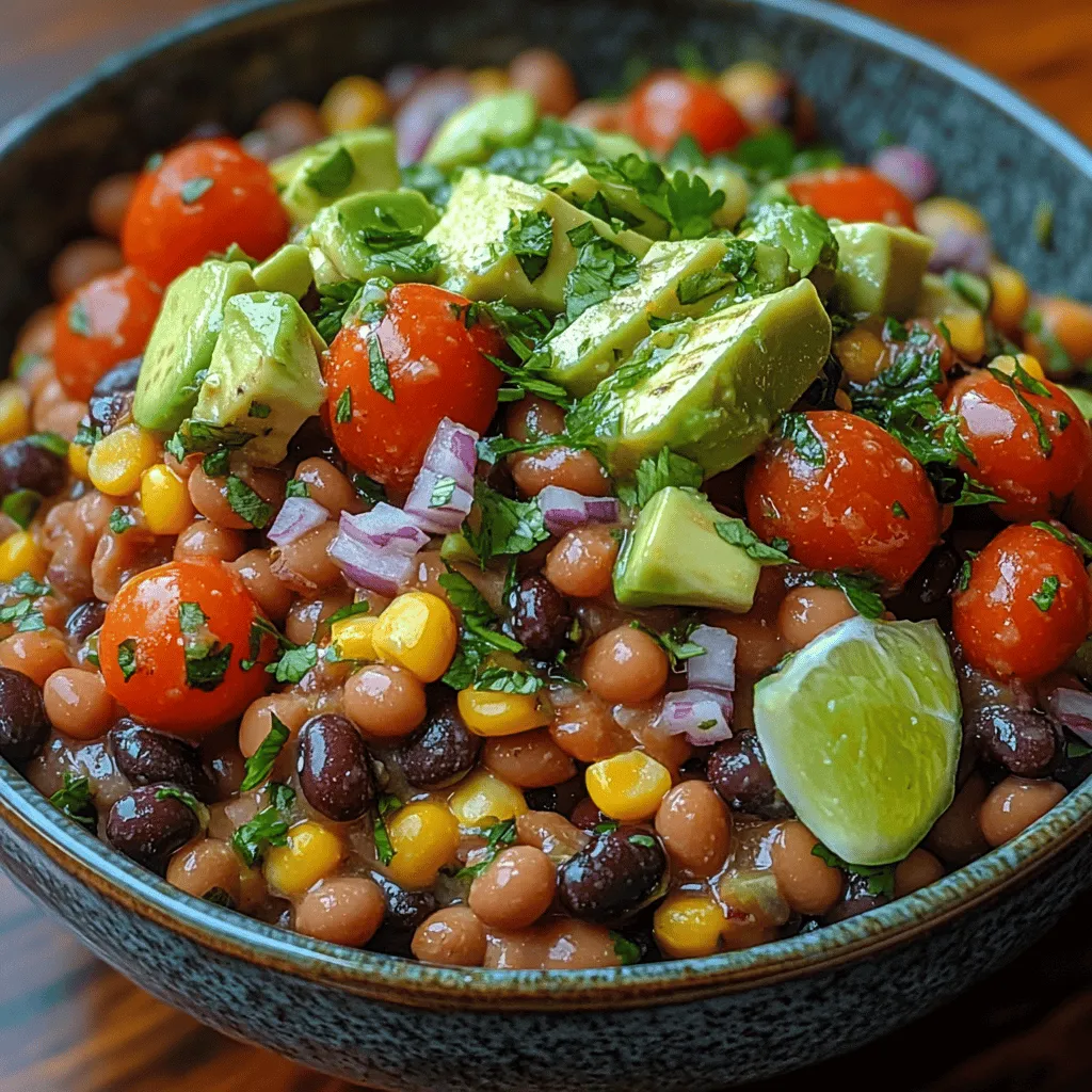 Cowboy Caviar is a vibrant and flavorful dish that has captured the hearts—and taste buds—of many food lovers across the United States. Originating from the Southwestern region, this colorful salsa-like salad combines a variety of fresh ingredients that celebrate the bold flavors and diverse culinary traditions found in this area. Often enjoyed as a healthy appetizer or a party favorite, Cowboy Caviar is perfect for summer gatherings, barbecues, and potlucks, where it can be served alongside tortilla chips, tacos, or as a topping for grilled meats.