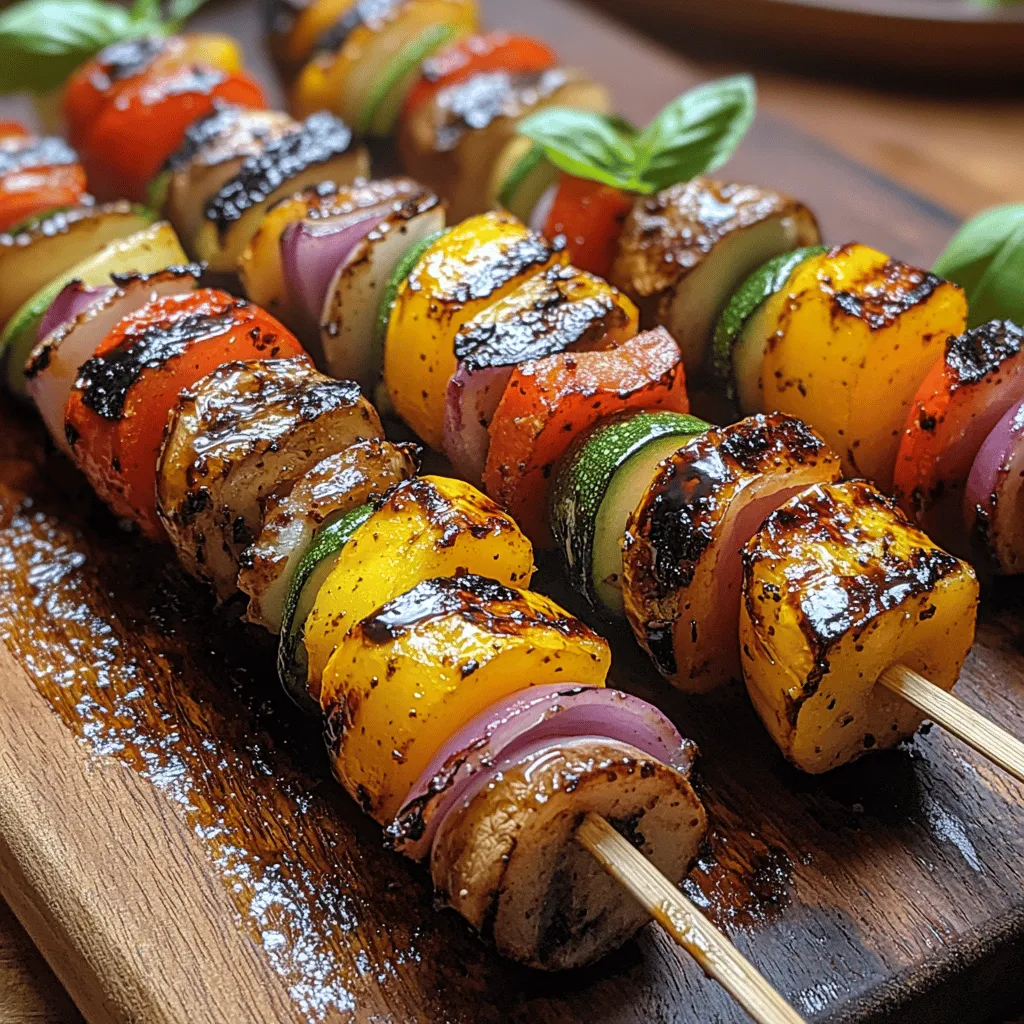 If you're searching for a dish that bursts with color, flavor, and health benefits, look no further than colorful grilled veggie kabobs with balsamic glaze. This delightful recipe not only showcases a vibrant array of vegetables but also embodies the essence of modern cooking—where health and taste go hand in hand. In a world increasingly focused on nutrition, these kabobs offer a satisfying way to incorporate a variety of vegetables into your meals, making them perfect for health-conscious individuals and families alike.