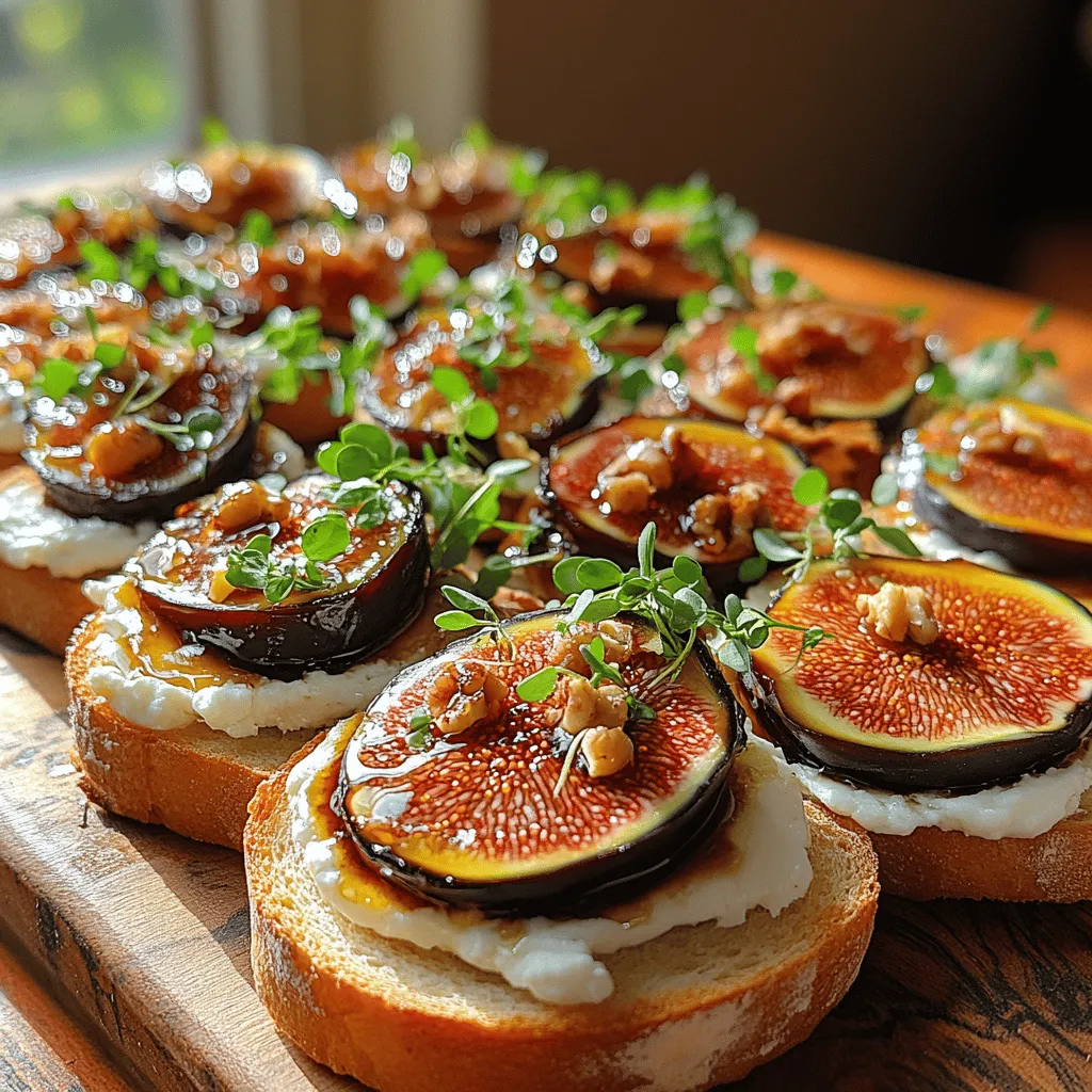 Balsamic roasted fig crostinis are a delightful appetizer that elegantly marries the sweet, rich flavor of fresh figs with the tangy depth of balsamic vinegar and the creamy texture of goat cheese. This dish is perfect for any occasion, from festive gatherings to intimate dinners, and it’s sure to impress guests with its vibrant presentation and sophisticated taste. In this article, we will guide you through the steps of creating these gourmet crostinis, exploring the nuances of each ingredient and offering insights into the culinary techniques that will elevate this simple recipe to a memorable experience.