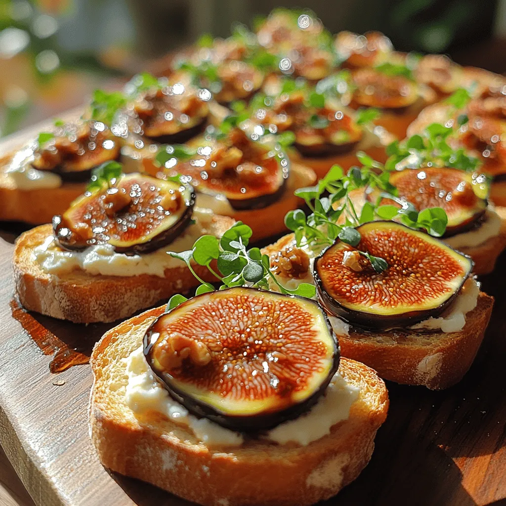 Balsamic roasted fig crostinis are a delightful appetizer that elegantly marries the sweet, rich flavor of fresh figs with the tangy depth of balsamic vinegar and the creamy texture of goat cheese. This dish is perfect for any occasion, from festive gatherings to intimate dinners, and it’s sure to impress guests with its vibrant presentation and sophisticated taste. In this article, we will guide you through the steps of creating these gourmet crostinis, exploring the nuances of each ingredient and offering insights into the culinary techniques that will elevate this simple recipe to a memorable experience.