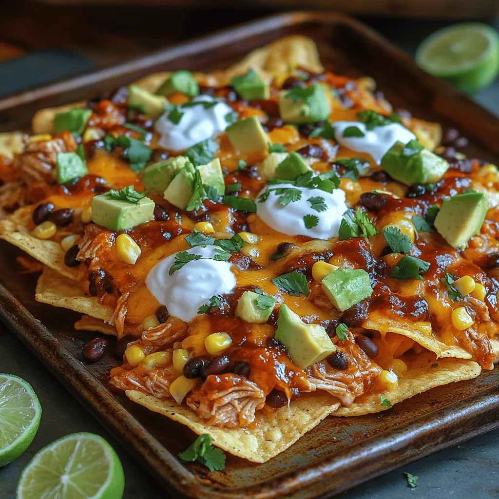 The star of our BBQ Pulled Chicken Nachos is, without a doubt, the shredded cooked chicken. You can choose from various options to suit your needs and preferences: