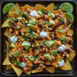 The star of our BBQ Pulled Chicken Nachos is, without a doubt, the shredded cooked chicken. You can choose from various options to suit your needs and preferences:
