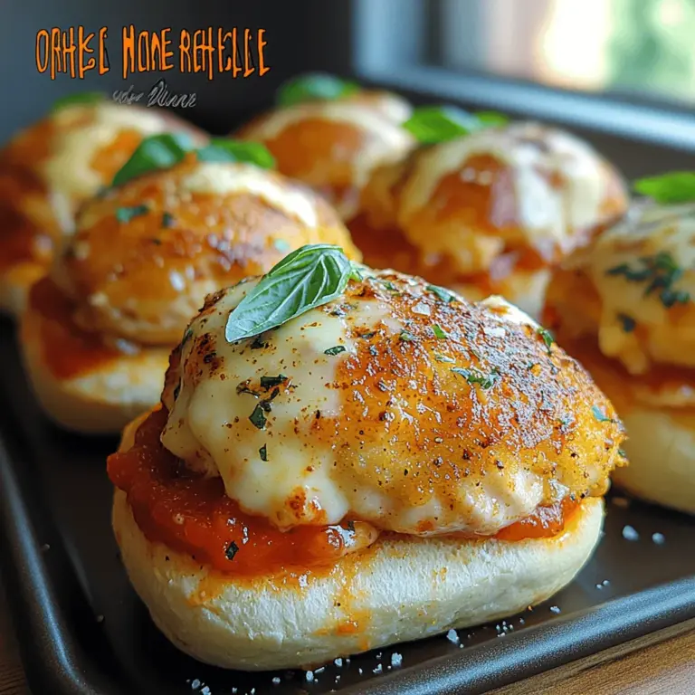 Creating the perfect Crispy Chicken Parmesan Slider starts with understanding the key ingredients that contribute to its deliciousness. Each component plays a pivotal role, and knowing how to choose and prepare these elements will set you up for success.