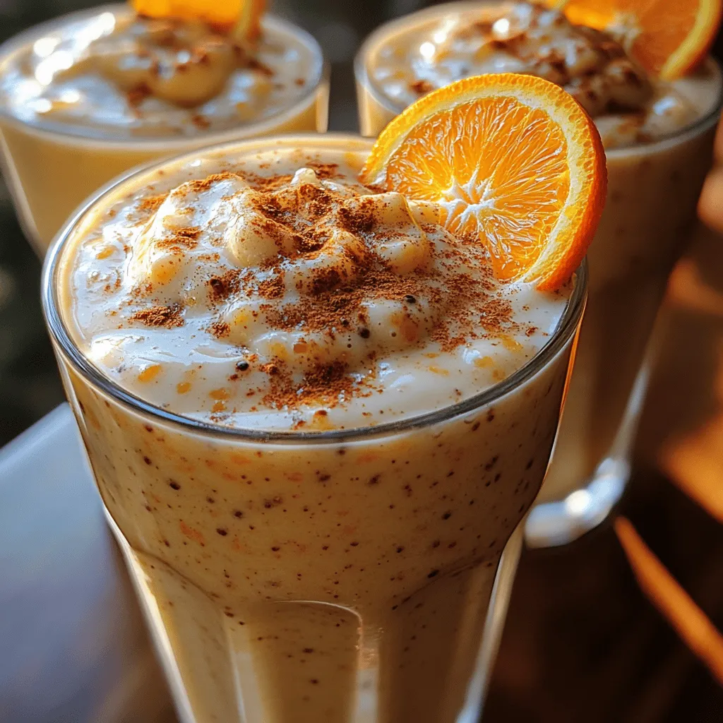 To truly appreciate the Sun-Kissed Orange Creamsicle Smoothie, let’s delve into the star ingredients that make this drink not only delicious but also nutritious.