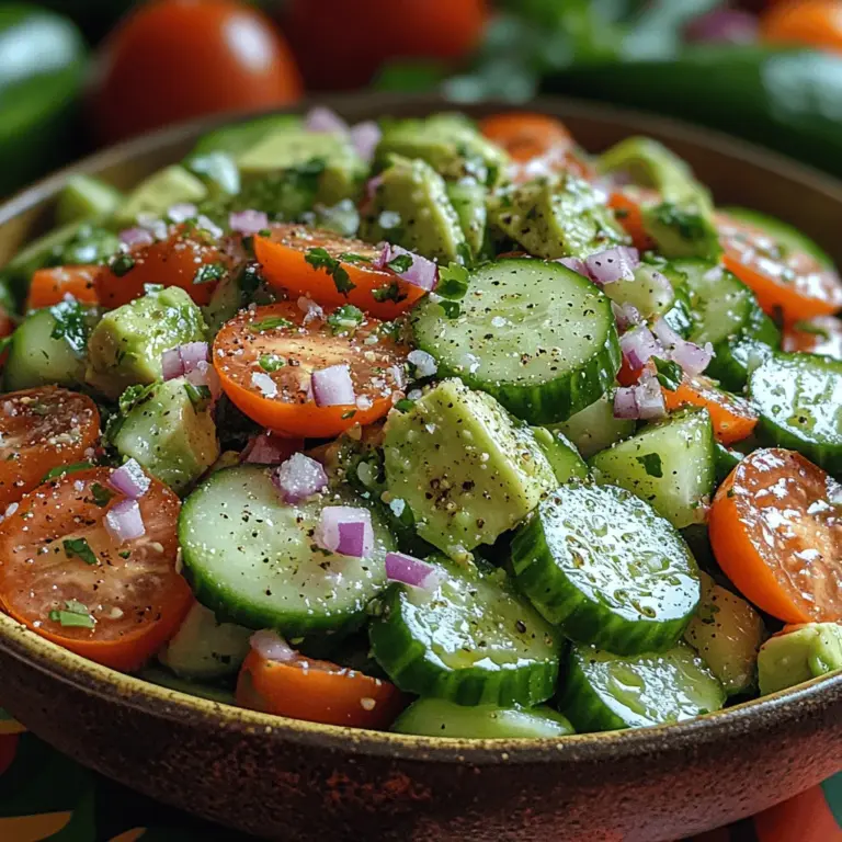 Salads play a crucial role in maintaining a balanced diet. They are not only a source of essential vitamins and minerals but also provide a refreshing way to enjoy a variety of flavors and textures. As we aim to incorporate more fresh produce into our meals, the importance of selecting the right ingredients becomes paramount. One salad that stands out for its vibrant colors, delightful crunch, and powerful nutrition is the Refreshing Garden Bliss Salad.