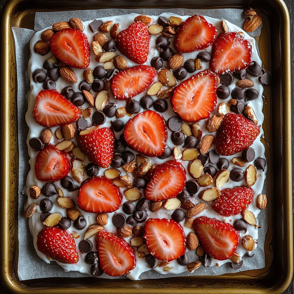 To create the perfect Strawberry Dream Yogurt Bark, it’s essential to understand the key ingredients that bring this recipe to life. Each component not only contributes to the flavor and texture but also enhances the overall health benefits of the snack.