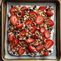 To create the perfect Strawberry Dream Yogurt Bark, it’s essential to understand the key ingredients that bring this recipe to life. Each component not only contributes to the flavor and texture but also enhances the overall health benefits of the snack.