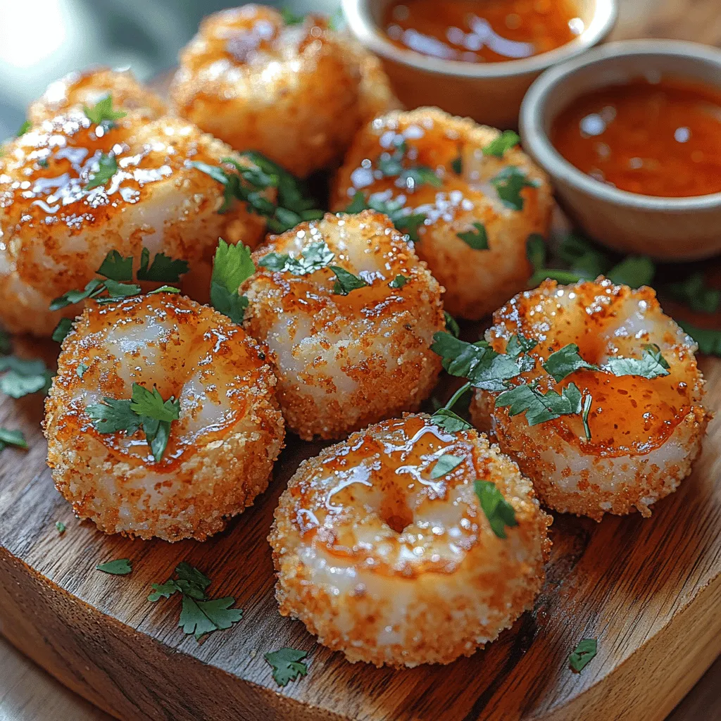 In the world of culinary delights, few dishes can rival the irresistible charm of crispy shrimp balls paired with a luscious sweet chili sauce. This delightful snack not only captivates the taste buds with its crunchy exterior and succulent interior but also serves as an elegant appetizer for gatherings and a crowd-pleaser at festive occasions. Whether you're hosting a party or simply looking to indulge in a homemade treat, these shrimp balls are guaranteed to impress.