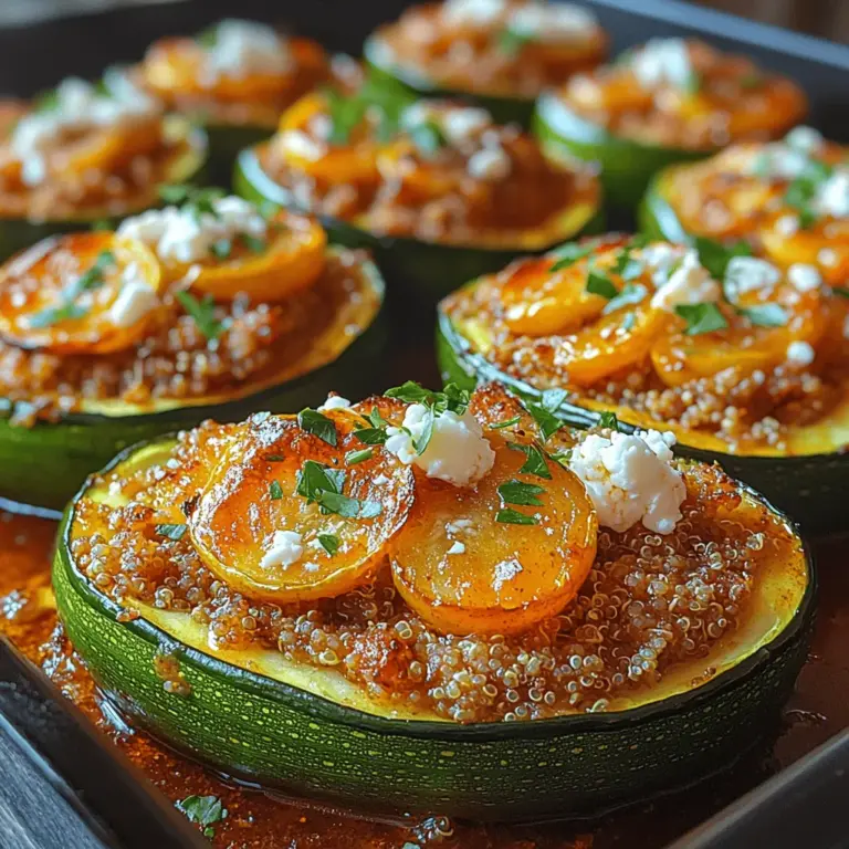 Mediterranean cuisine has long captivated food enthusiasts around the globe. With its vibrant flavors, fresh ingredients, and health-promoting properties, it’s no wonder that dishes inspired by this culinary tradition are increasingly finding their way into homes and restaurants. One such dish that embodies the essence of Mediterranean cooking is Zesty Mediterranean Stuffed Zucchini. This recipe not only serves as a delicious main course but also showcases the versatility of zucchini, making it an ideal choice for any meal.