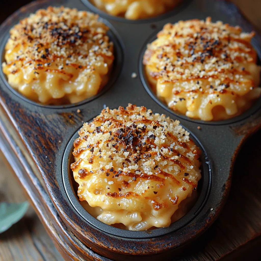 Truffle Mac and Cheese Bites are a delightful fusion of gourmet elegance and nostalgic comfort that takes the beloved classic mac and cheese to an entirely new level. This dish transforms a simple, childhood favorite into a refined appetizer that can impress even the most discerning palate. With their creamy interior and crispy exterior, these bites are not just a treat for the taste buds; they are a feast for the eyes as well.