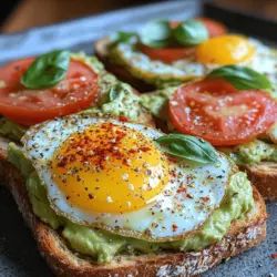 At the foundation of any great toast is the bread, and for Avocado Sunrise Toast, whole grain bread is the star. This type of bread is made from whole grains that retain the bran, germ, and endosperm, making it a more nutritious option compared to white bread. Whole grain bread is rich in dietary fiber, which aids digestion, promotes satiety, and helps maintain a healthy weight. Additionally, the fiber in whole grains can have a positive effect on heart health by lowering cholesterol levels and improving cardiovascular function.