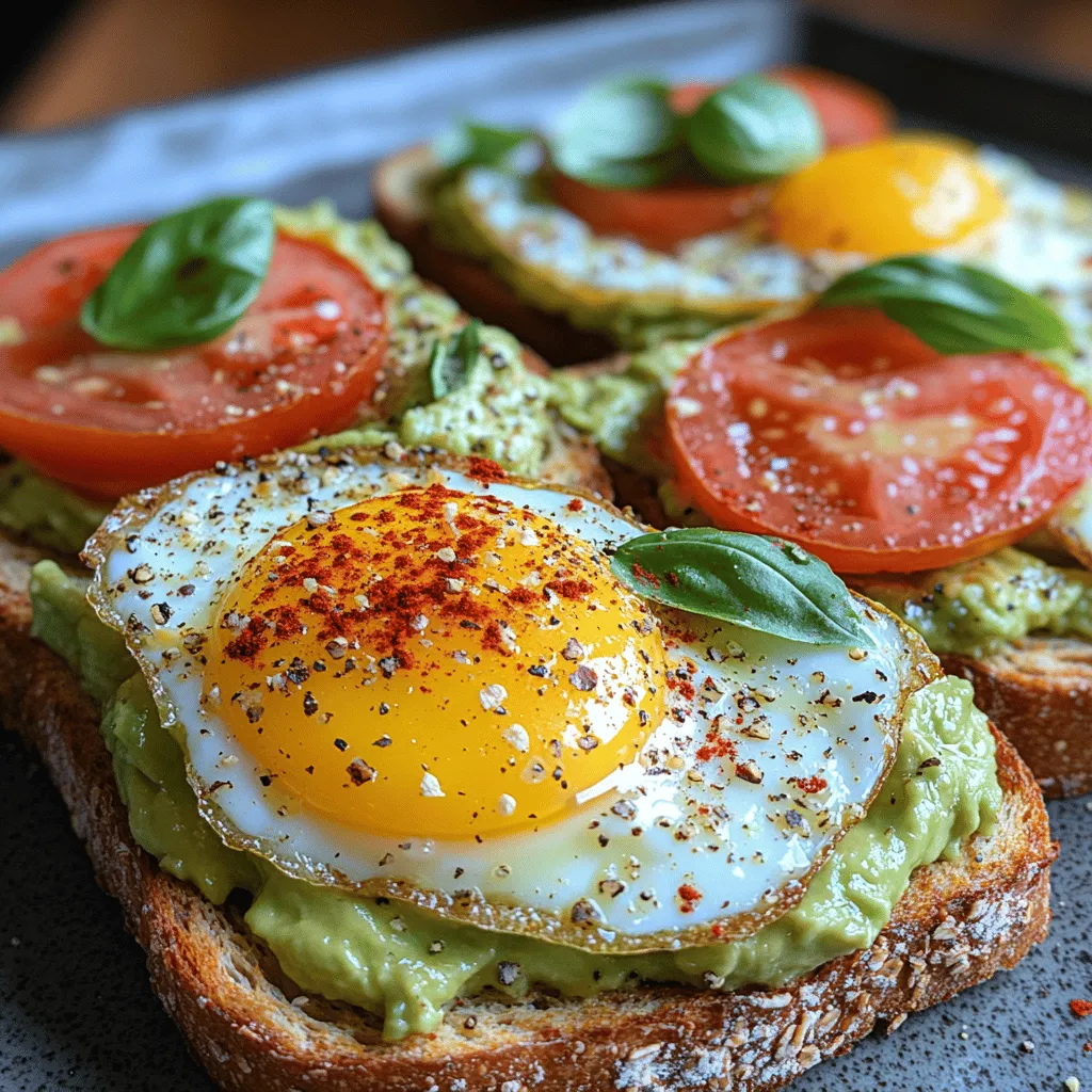 At the foundation of any great toast is the bread, and for Avocado Sunrise Toast, whole grain bread is the star. This type of bread is made from whole grains that retain the bran, germ, and endosperm, making it a more nutritious option compared to white bread. Whole grain bread is rich in dietary fiber, which aids digestion, promotes satiety, and helps maintain a healthy weight. Additionally, the fiber in whole grains can have a positive effect on heart health by lowering cholesterol levels and improving cardiovascular function.
