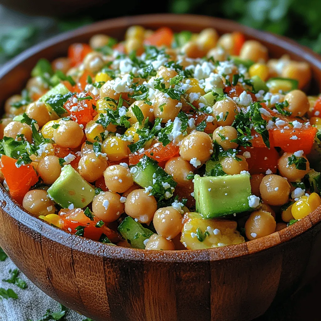 Chickpeas, the primary ingredient in this salad, are a nutritional powerhouse. Rich in plant-based protein, they provide the essential amino acids that are beneficial for muscle repair and growth. Beyond protein, chickpeas are also an excellent source of dietary fiber, which aids in digestion and helps maintain a feeling of fullness. This makes the Rainbow Chopped Chickpea Salad a satisfying meal option for those looking to manage their weight or simply enjoy a hearty dish.