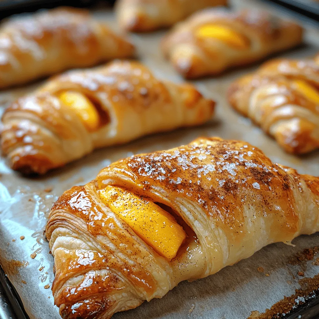 If you're searching for a delightful treat that seamlessly bridges the gap between breakfast and dessert, look no further than Peachy Cream Cheese Crescents. This delectable recipe combines the sweetness of fresh peaches with the creamy richness of cream cheese, wrapped in flaky crescent roll dough. It’s a dish that not only pleases the palate but also fills the kitchen with a comforting aroma that beckons everyone to the table.