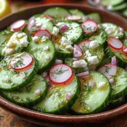 As the weather warms up and the sun shines brighter, there's nothing quite like a refreshing salad to brighten your meal. Enter the Crisp & Zesty Cucumber Radish Dill Salad—a vibrant, crunchy creation that combines the freshest flavors of summer. This salad is perfect for various occasions, whether you're hosting a backyard barbecue, planning a picnic, or simply seeking a light and healthy meal to enjoy at home. Its crisp textures and zesty notes make it an instant crowd-pleaser.