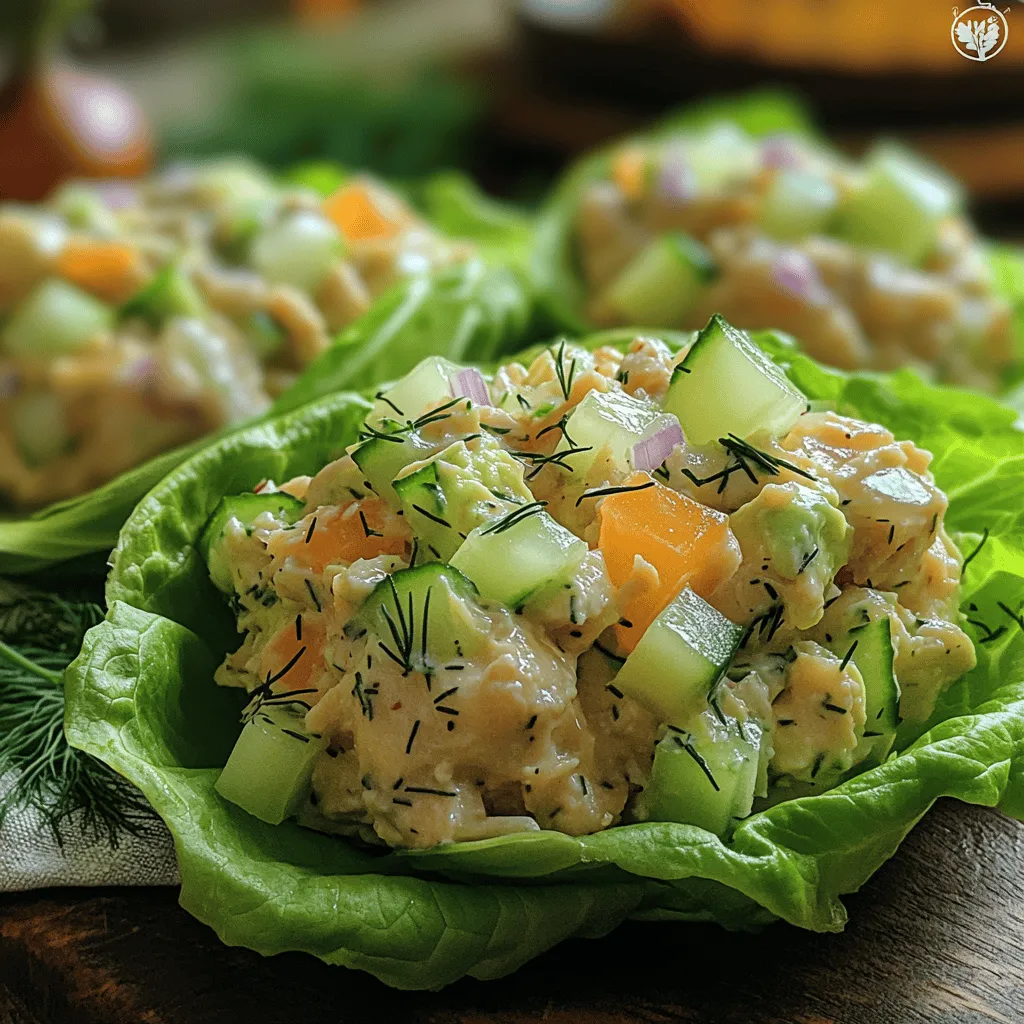 One of the standout features of Avocado Tuna Salad Lettuce Wraps is the quality and nutritional profile of its ingredients. Let's delve into the health benefits each element brings to the table.