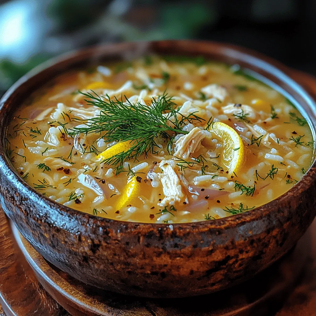 Greek cuisine is celebrated for its vibrant flavors and an emphasis on fresh, wholesome ingredients. With its rich history and regional variations, Greek food offers a culinary experience that is both comforting and invigorating. One standout dish that embodies this philosophy is Avgolemono, or Greek Lemon Rice Soup, a traditional recipe that has been cherished in Greek households for generations. This delightful soup is renowned for its refreshing qualities, making it a perfect choice for any season, whether enjoyed on a warm summer day or as a comforting bowl during the colder months.