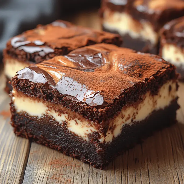 If you’re a fan of desserts that combine the best of both worlds, then cheesecake brownies are sure to capture your heart. This delightful fusion marries the rich, fudgy texture of chocolate brownies with the creamy, smooth indulgence of cheesecake, resulting in a dessert that is nothing short of heavenly. Cheesecake brownies have garnered immense popularity among dessert lovers, and it’s easy to see why. The contrast between the dense brownie base and the light, airy cheesecake topping creates a harmonious blend of flavors and textures that is simply irresistible.