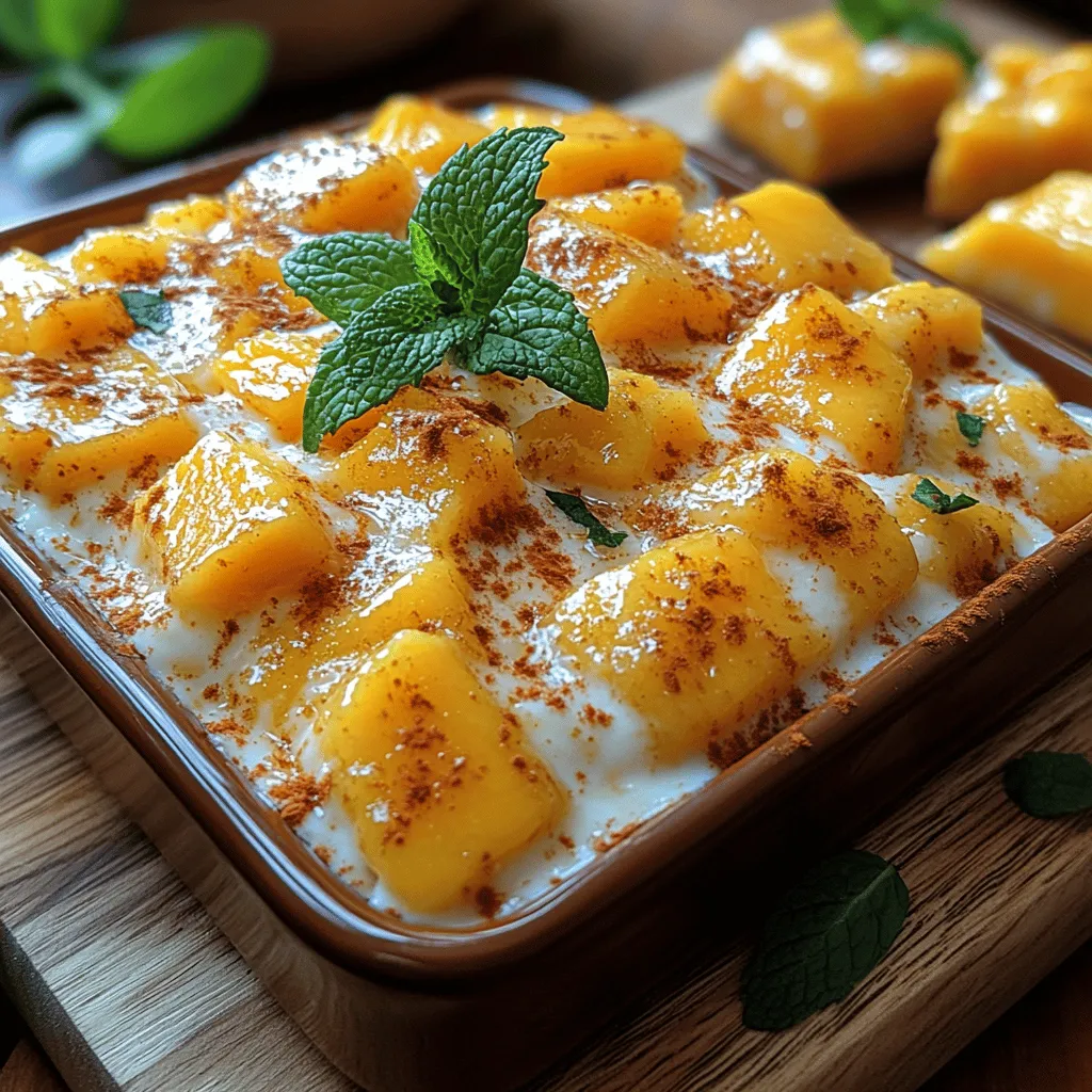 As the weather warms up and the sun shines brighter, nothing quite beats the allure of a refreshing dessert that tantalizes your taste buds while keeping you cool. Enter the Frosty Mango Citrus Bliss Bars—a delightful treat that perfectly embodies the essence of summer. These bars are not only a feast for the eyes but also a guilt-free indulgence that combines the tropical sweetness of ripe mangoes with the zesty brightness of fresh lemon juice. Whether you’re hosting a summer barbecue, enjoying a family picnic, or simply treating yourself after a long day, these bliss bars are an ideal choice.