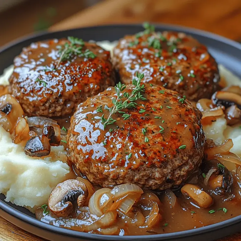 To truly appreciate and recreate the Savory Salisbury Delight, it's essential to understand the key ingredients that contribute to its unique taste and texture. Each element plays a vital role in ensuring that the dish achieves the perfect balance of flavors.