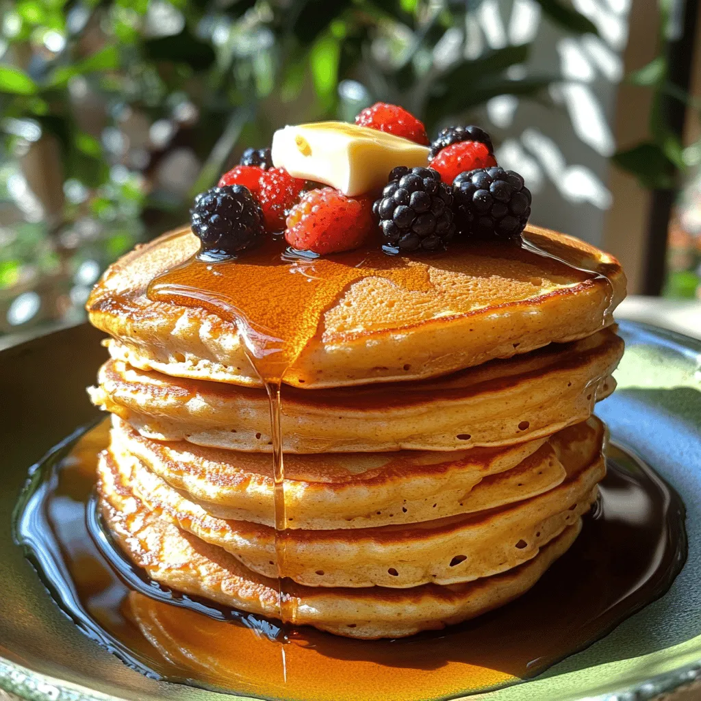 Begin your morning on a delightful note with our Heavenly Fluffy Buttermilk Pancakes. These pancakes are not just a breakfast staple; they are a heavenly indulgence that can turn an ordinary day into a special occasion. Known for their light and airy texture, these pancakes serve as a perfect canvas for a variety of toppings, making them a versatile choice for any meal of the day. Whether you're preparing a cozy breakfast for your family or hosting a brunch gathering, these pancakes will impress everyone at the table.