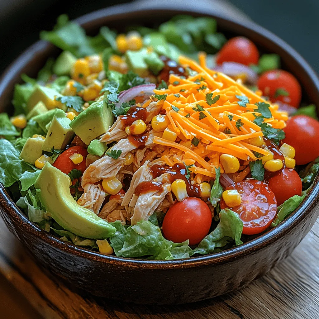 In the delightful world of salads, there exists a treasure trove of recipes that are not only nutritious but also immensely satisfying. One such recipe that has captured the hearts and palates of many is the Sizzling BBQ Chicken Chopped Salad. This dish is more than just a salad; it is a harmonious blend of flavors and textures that makes for a perfect meal option, especially on warm days or during casual gatherings with friends and family.