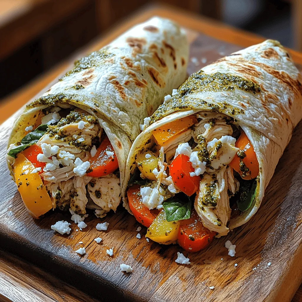 In today's fast-paced world, finding quick yet nutritious meal options can be a challenge. Enter the Pesto Chicken and Veggie Wraps, a delightful combination of flavors and textures that not only satisfies your hunger but also fuels your body with wholesome ingredients. This recipe is perfect for busy individuals or families looking for an easy lunch or dinner solution. With vibrant vegetables, tender chicken, and a hint of basil pesto, these wraps are as delicious as they are healthy.