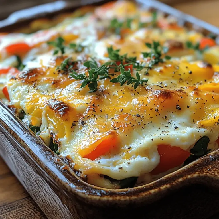 In recent years, the emphasis on healthy eating has gained substantial momentum, with a growing number of individuals seeking nutritious options for breakfast. This shift towards wholesome meals has sparked creativity in the kitchen, leading to the emergence of innovative recipes that cater to various dietary preferences. One such delightful dish that encapsulates the essence of a nutritious breakfast is the Garden Delight Veggie Loaded Egg Bake. This recipe perfectly balances nutrition and flavor, making it an excellent choice for anyone looking to kickstart their day with a hearty meal.