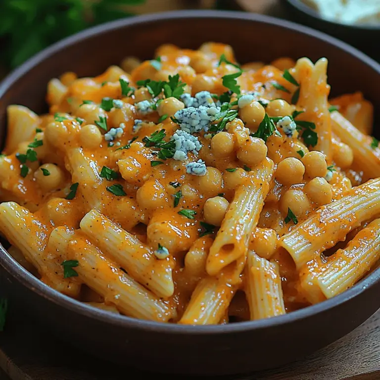 Before diving into the cooking process, it's essential to understand the star ingredients that contribute to the Fiery & Creamy Buffalo Chickpea Pasta's unique flavor profile and nutritional benefits.
