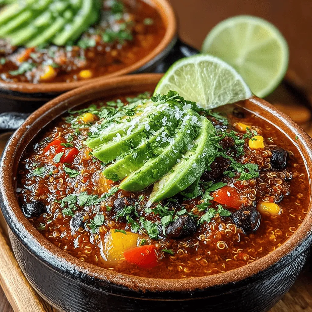 In a world where meals are often rushed and convenience takes precedence, finding a dish that is both nutritious and satisfying can be a challenge. Enter Fiery Black Bean and Quinoa Chili—a robust and healthy meal option that not only warms the soul but also fuels the body. This vibrant chili is packed with plant-based proteins, making it an excellent choice for anyone seeking a hearty yet wholesome dish. Whether you’re a seasoned vegetarian, a curious omnivore, or simply looking for a healthy recipe, this chili is designed to impress.