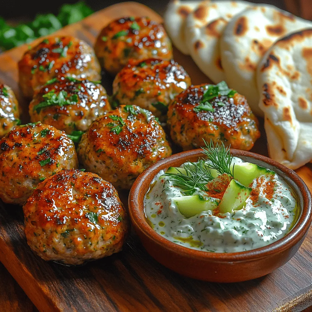 In the world of Mediterranean cuisine, few dishes stand out quite like tzatziki. This cool, refreshing sauce made from yogurt, cucumbers, garlic, and herbs has captivated taste buds for generations. When paired with turkey meatballs, tzatziki transcends from being just a condiment to a star ingredient, providing a creamy, tangy contrast that elevates the dish to new heights. The recipe for Tangy Tzatziki Turkey Meatballs combines the health benefits of lean ground turkey with the vibrant flavors of traditional Greek cuisine, resulting in a dish that is both nutritious and satisfying.