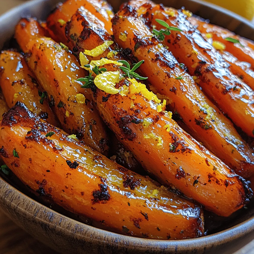 Welcome to the world of vibrant flavors and nourishing ingredients with our Citrus Honey Glazed Carrots recipe! This delightful dish combines the natural sweetness of carrots with a zesty citrus twist and the rich flavor of honey, creating a perfect harmony that elevates any meal. Whether you’re preparing a cozy dinner for your family, hosting a festive gathering, or simply looking for a healthy side dish, these glazed carrots are sure to impress.