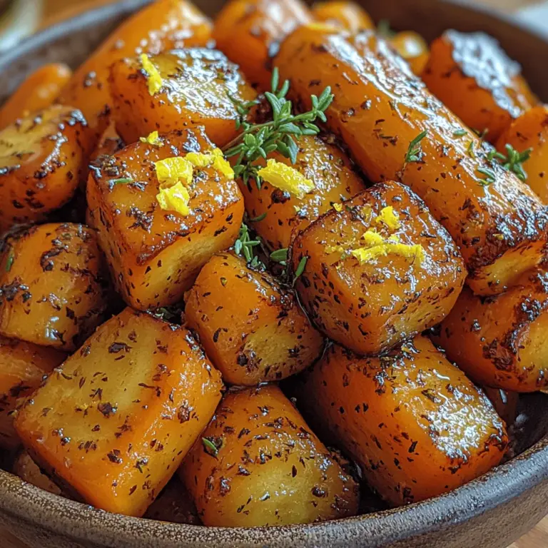 Welcome to the world of vibrant flavors and nourishing ingredients with our Citrus Honey Glazed Carrots recipe! This delightful dish combines the natural sweetness of carrots with a zesty citrus twist and the rich flavor of honey, creating a perfect harmony that elevates any meal. Whether you’re preparing a cozy dinner for your family, hosting a festive gathering, or simply looking for a healthy side dish, these glazed carrots are sure to impress.