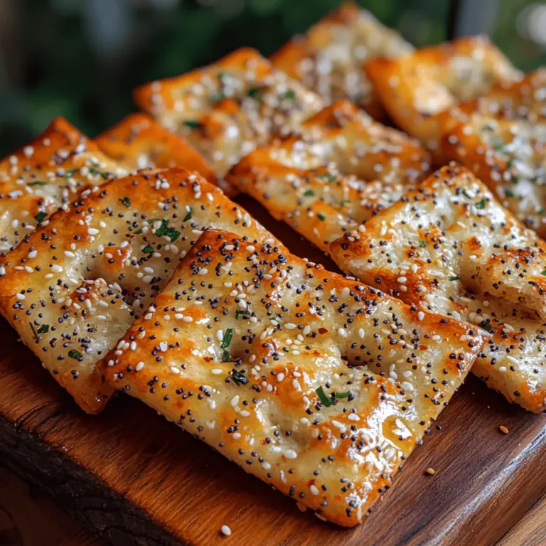 If you're a fan of savory snacks, then you’re likely familiar with the irresistible allure of everything bagels. Imagine those bold flavors—poppy seeds, sesame seeds, garlic, onion, and salt—transformed into crispy, crunchy chips. Enter the Toasty Everything Bagel Chips, a delightful twist on a beloved classic that’s not only easy to make but also incredibly satisfying to munch on. These chips offer a perfect blend of flavors and textures that can elevate any snack time or serve as an impressive appetizer at gatherings.