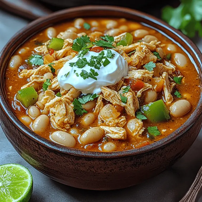 As the temperatures drop and the days grow shorter, there’s nothing quite like a warm bowl of chili to bring comfort and satisfaction. This beloved dish has long been a staple of home cooking, offering warmth not just from the ingredients but from the memories it creates around the dinner table. Among the myriad of chili recipes out there, Cozy White Bean Chicken Chili stands out for its unique blend of flavors and nutritional benefits, making it a perfect choice for health-conscious eaters and busy families alike.