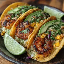 Sizzling Shrimp & Corn Fiesta Tacos