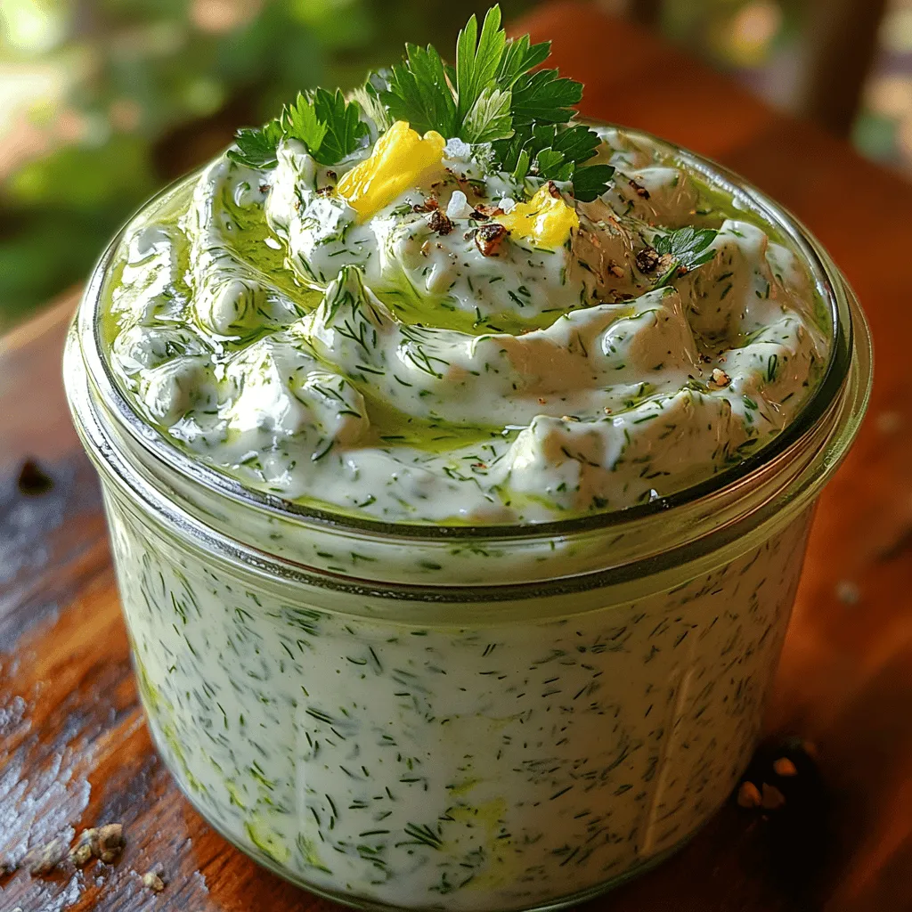 The Zesty Green Goddess Creamy Herb Yogurt Dressing is a vibrant and flavorful addition to any culinary repertoire. This dressing elevates a variety of dishes, making it a favorite among home cooks and chefs alike. Its creamy texture and fresh herbal notes create a perfect balance, whether used as a salad dressing, a dip for fresh vegetables, or a marinade for grilled meats. The versatility of this dressing allows it to complement a wide range of flavors, enhancing everything from crisp garden salads to hearty grilled chicken.
