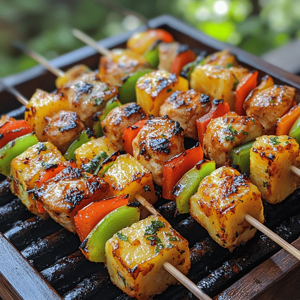 As the sun shines brightly and the temperatures rise, the allure of tropical flavors becomes irresistible, especially when it comes to summer cooking. Hawaiian cuisine, with its vibrant and refreshing ingredients, offers a delightful escape into a world of sweet and savory delights. One dish that perfectly embodies the essence of a tropical paradise is the Tropical Hawaiian Pineapple Chicken Kebabs. This easy-to-make recipe combines succulent chicken, juicy pineapple, and a medley of colorful vegetables, making it not just a feast for the taste buds but also a visual treat.