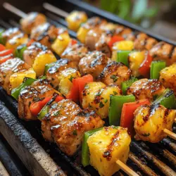As the sun shines brightly and the temperatures rise, the allure of tropical flavors becomes irresistible, especially when it comes to summer cooking. Hawaiian cuisine, with its vibrant and refreshing ingredients, offers a delightful escape into a world of sweet and savory delights. One dish that perfectly embodies the essence of a tropical paradise is the Tropical Hawaiian Pineapple Chicken Kebabs. This easy-to-make recipe combines succulent chicken, juicy pineapple, and a medley of colorful vegetables, making it not just a feast for the taste buds but also a visual treat.
