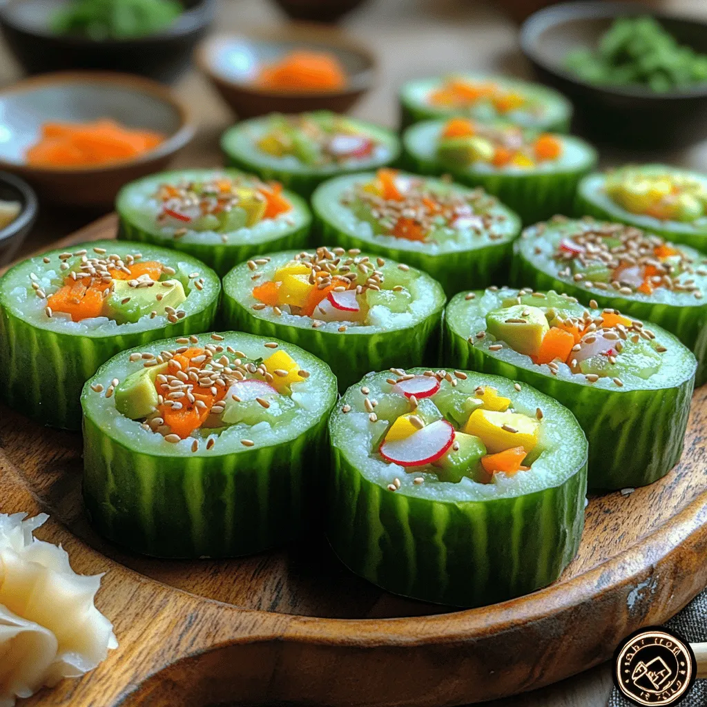 In recent years, sushi-inspired recipes have surged in popularity, captivating food enthusiasts across the globe. The traditional Japanese dish, once confined to sushi bars and fine dining restaurants, has found its way into home kitchens, prompting a wave of creative variations that cater to diverse dietary preferences. Among these innovative recipes, Crunchy Cucumber Sushi Bites stand out as a fresh and healthy alternative to conventional sushi rolls. These delightful bites not only offer a burst of flavor but also present an appealing option for vegans, gluten-free eaters, and anyone looking for light appetizers or snacks.