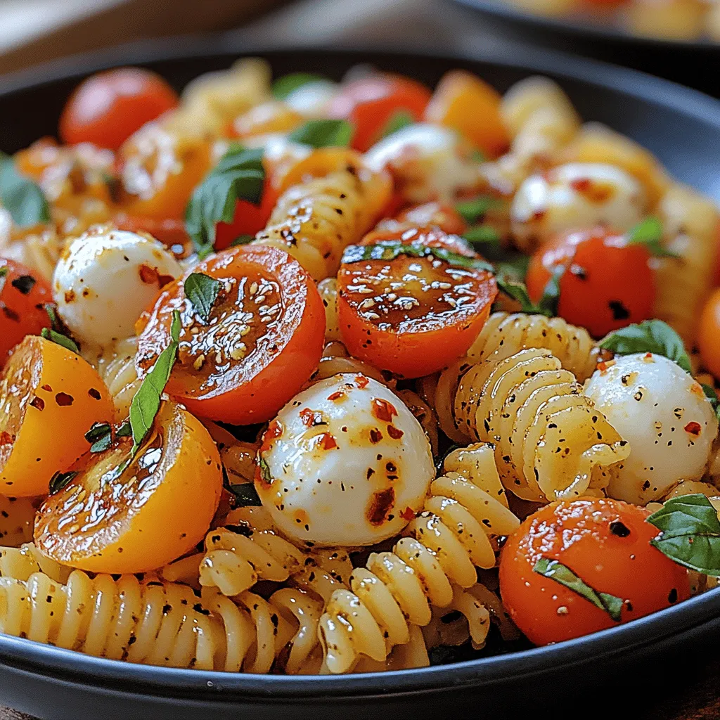 When it comes to vibrant, refreshing meals that celebrate the joys of summer, few dishes can compare to a Sunshine Caprese Pasta Salad. This delightful recipe combines the classic elements of a traditional Caprese salad—fresh tomatoes, creamy mozzarella, and fragrant basil—with the heartiness of pasta, creating a dish that’s not only visually stunning but also packed with flavor. The Sunshine Caprese Pasta Salad is perfect for picnics, barbecues, or as a light, satisfying meal that can be enjoyed any time of the year.