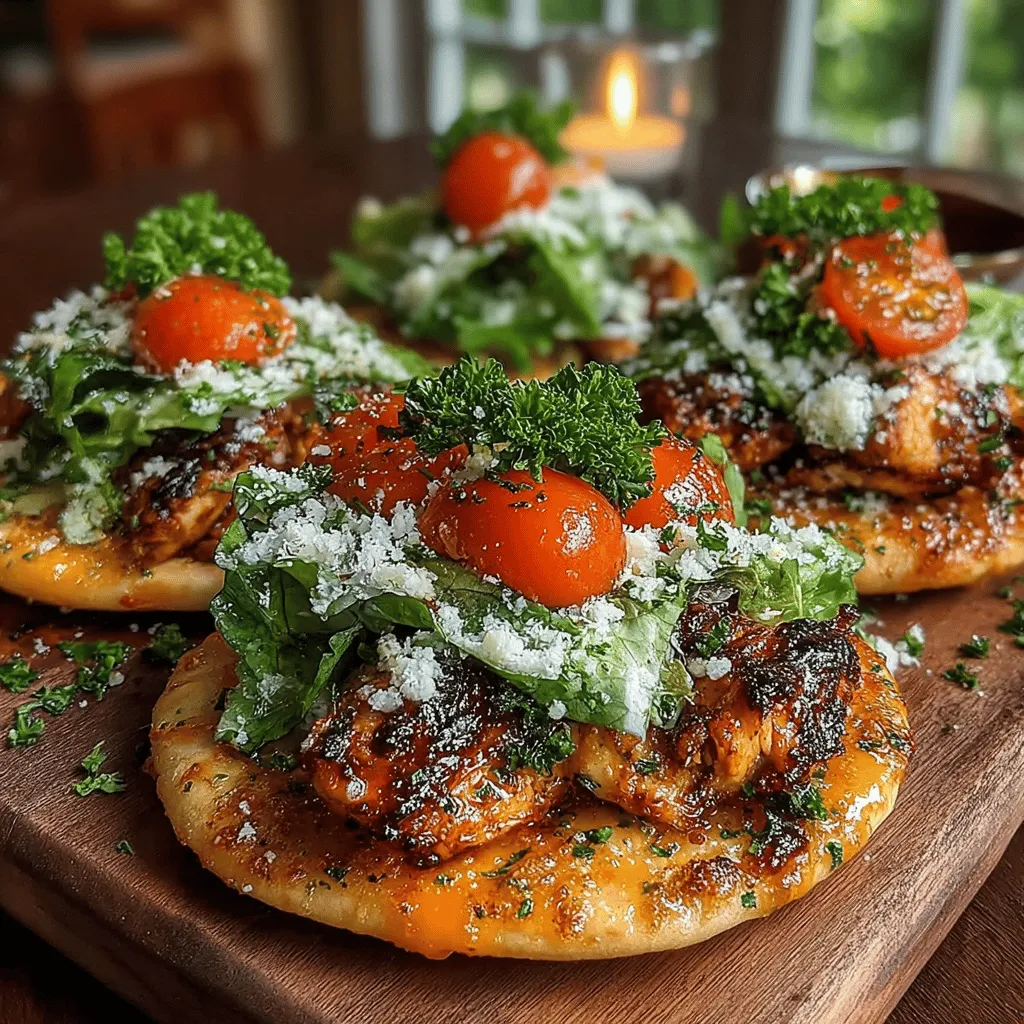 To achieve the freshest and most vibrant salad topping for your Crispy Garlic Chicken Caesar Pita Pizzas, you need to ensure that the Romaine lettuce is dressed properly. Start by rinsing the Romaine leaves under cold water, making sure to remove any dirt or debris. Pat the lettuce dry with a clean kitchen towel or use a salad spinner to eliminate excess moisture. This step is crucial, as wet lettuce can lead to a soggy pizza.