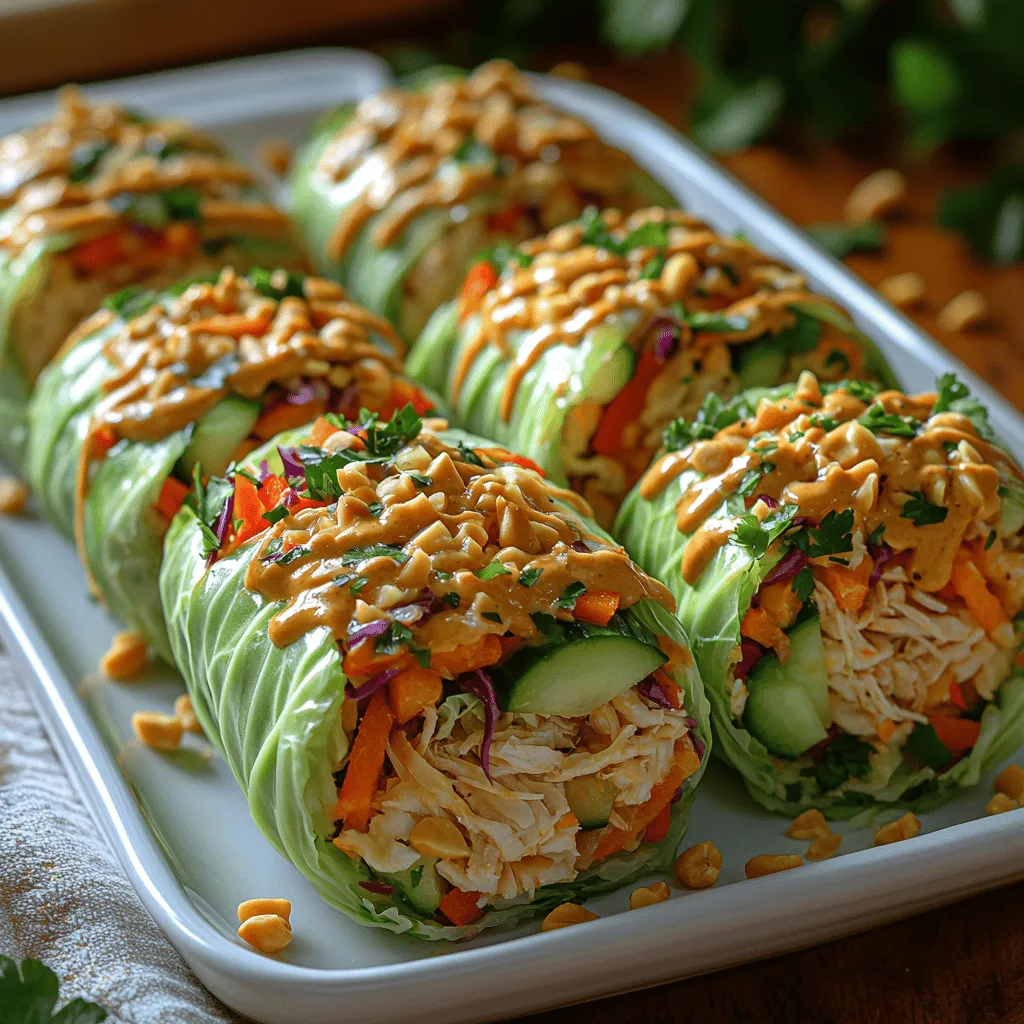 In recent years, the culinary world has witnessed an explosion of fresh and healthy wraps, reflecting a growing trend towards lighter, more nutritious meals. These wraps have become a staple in modern cuisine, appealing to both health-conscious eaters and those seeking exciting flavors. Among the myriad of options available, Crunchy Thai Peanut Cabbage Wraps stand out as a vibrant and nutritious dish that is both visually appealing and packed with flavor.
